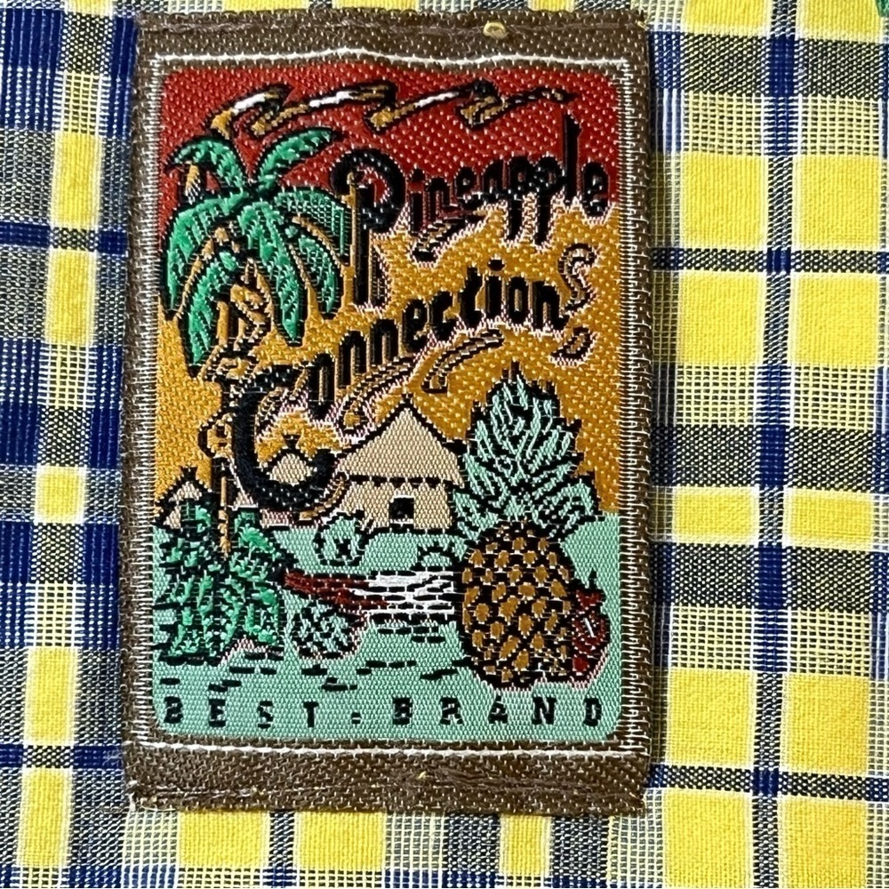 Pineapple Connection Men’s Blue & Yellow Plaid Button Down Shirt Oversized Large - Picture 10 of 14